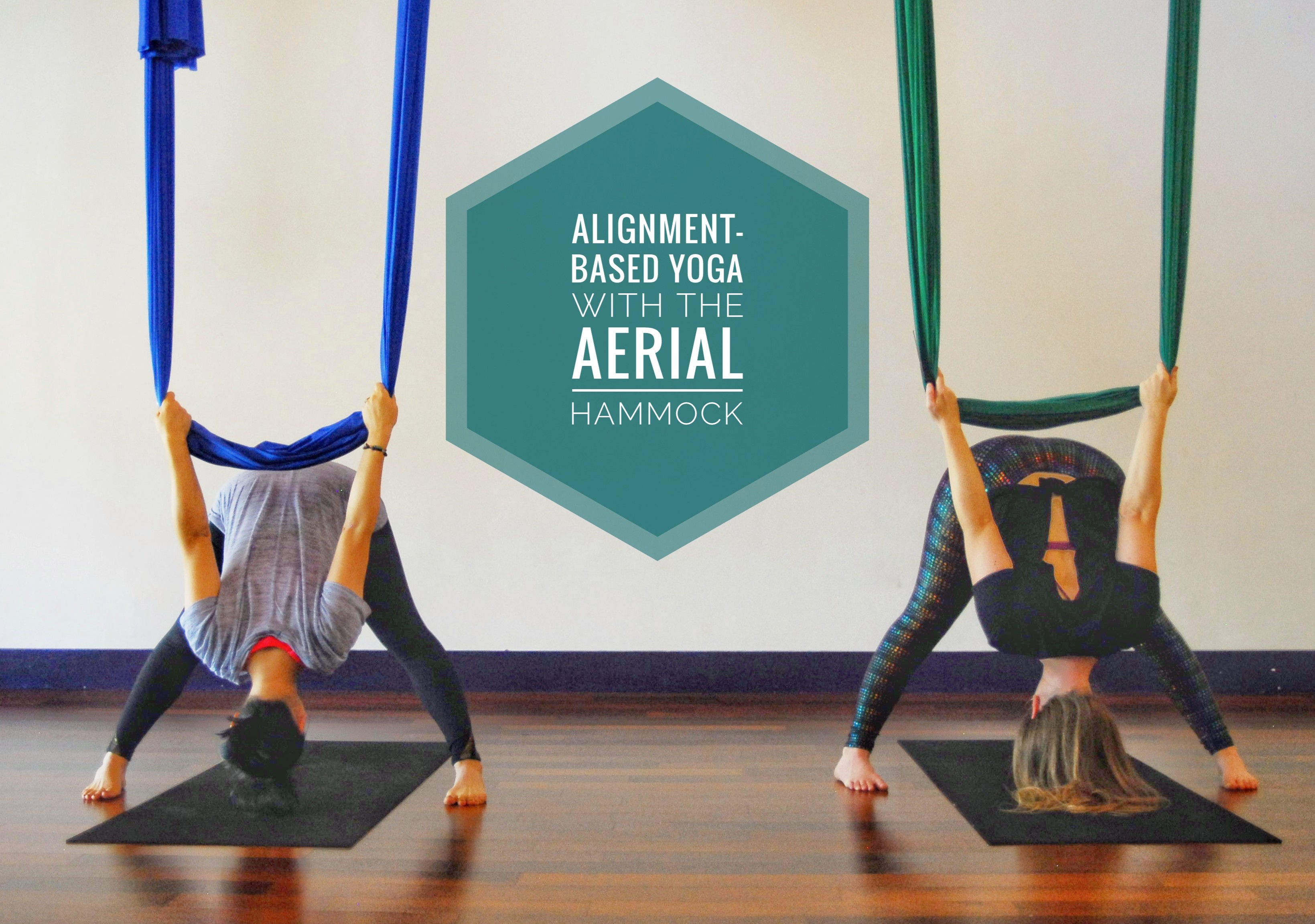 Alignment-based Yoga with the Aerial Hammock